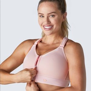 SheFit Flex Sports Bra Medium Impact Blush Pink